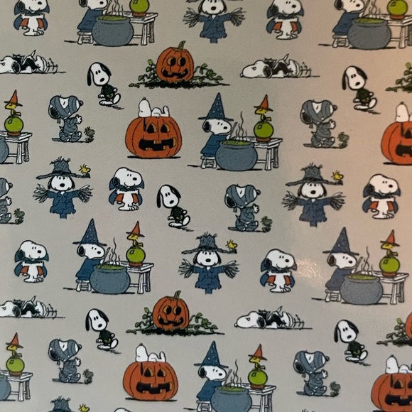 Peanuts Snoopy And Woodstock Halloween Soft Plush Throw Blanket 50 x 70 - Picture 2 of 4